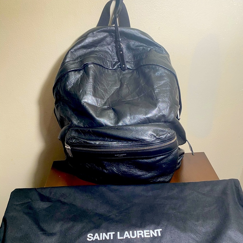 Saint Laurent City foldable backpack Sold!
